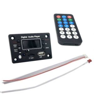 پخش کننده بلوتوثی ۱۲V پنلی مربعی